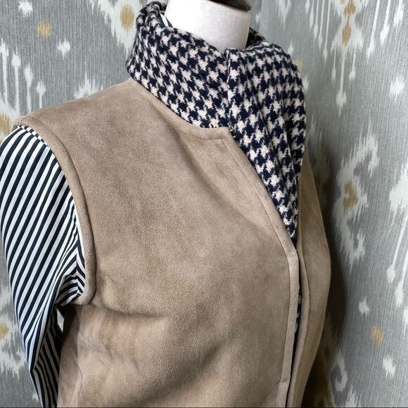 Ralph Lauren Long-Line Italian Lamb Shearling Vest - Picture 6 of 16